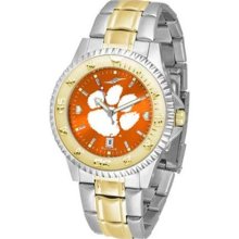 Clemson Tigers NCAA Mens Two-Tone Anochrome Watch ...