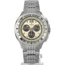 Croton Men's Steel Chronomaster Watch Cc311181ssch