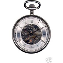 Dakota 31744 Berenger Hms Pocket Watch 17 Jewel + Chain