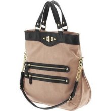 Danielle Nicole York Carmen Tote In Nude/black $128.00