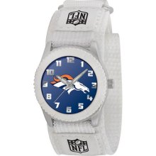 Denver Broncos Youth White Unisex Watch