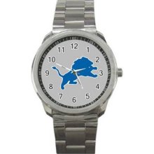 Detroit Lions Sport Metal Watch 04