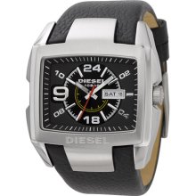 DIESEL Layered Dial Watch, 54mm x 49mm Black / Black