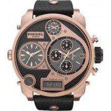 Diesel Men Unisex Mr. Daddy Rose Gold / Black 57Mm Face W/ Black Rose Gold