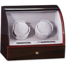 Digital Ebony Gloss Finish Double Watch Winder