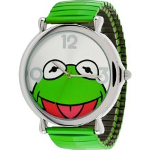 Disney Unisex Kermit Green Expansion Watch, Alloy Strap