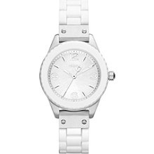 DKNY 3-Hand Analog Silicone Women's watch #NY8574