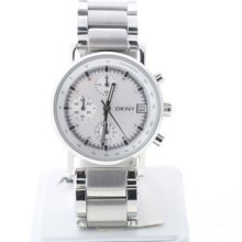 Dkny Mother Of Pearl Crystal Chronograph Dial Ny4331 Graduation Msrp $175