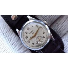 Early Pobeda Petrodvorets Raketa Wf Pchz Soviet Russian Ussr Watch 1950`s