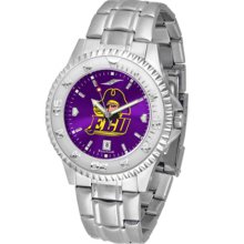 East Carolina Pirates Competitor AnoChrome Men's Watch with Steel Band