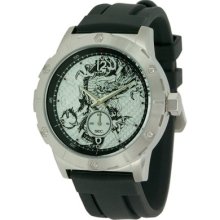 Ed Hardy Men's Matrix Watch Mx-bk