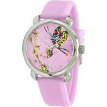 Ed Hardy Women's Fountain Pink Watch