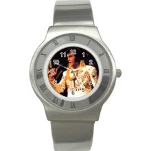 Elvis Presley Stainless Steel Watch For Sport Men Wristwatch Fashion