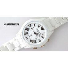 Emporio Armani Ceramic Watch -< Ar1417> - For Ladies