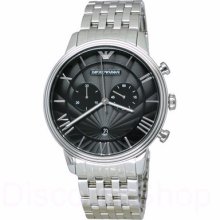 Emporio Armani Classic Ar1617 | Metal | Chronograph | Date | 45.5mm | 50m |