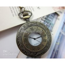 Factory Seller 10pcs Mix Order Handmade Quartz Pocket Watch Perfect