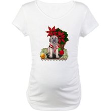 Fila Christmas Puppy Maternity T-Shirt