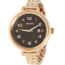 Fossil Bridgette Oversized Dial Ladies Watch AM4389 ...