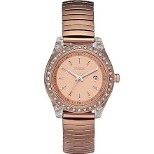 Fossil Rose Gold Plastic Women's Watch ES2907