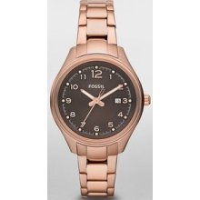 Fossil Rose Gold-Tone Ladies Watch AM4366