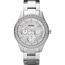 Fossil Stella Multifunction Crystal Ladies Watch Es2860