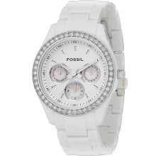 Fossil 'Stella' Resin Bracelet Watch, 37mm