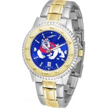 Fresno State Bulldogs Competitor AnoChrome Two Tone Watch