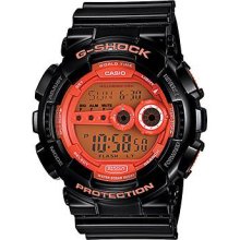 G-Shock GD100HC-1 Watch One Size :: Black / Orange