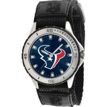 Game Time Official Team Colors Nfl-Vet-Hou Men'S Nfl-Vet-Hou Veteran Custom Houston Texans Veteran Series Watch