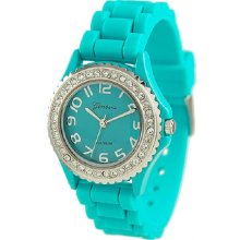 Geneva Brights Silicone Watch - More Colors Beige