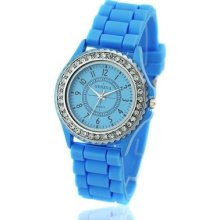 Geneva Luxury Crystal Girl Lady Women Popular Wrist Watch Sport/dress Style Hour