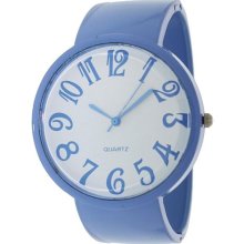 Geneva Platinum Unisex 3480.Blue Blue Titanium Quartz Watch with ...