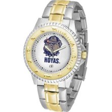 Georgetown University Hoyas NCAA Mens Stainless 23Kt Watch ...