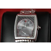 Gerald Genta Men's Solo Bi-retro Watch Diamond Bezel