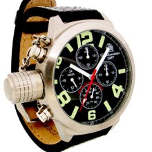 German U-boot Crown Protection Chrono 4 Eyes 500m T69