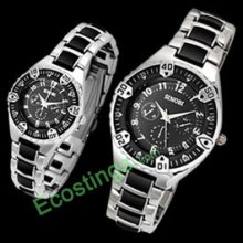 Good Jewelry Cool Water Resistant Quartz Stainless Steel Couple Watches