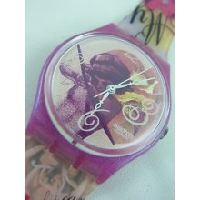 Gr127 Swatch 1995 For Your Heart Only Valentine's Day