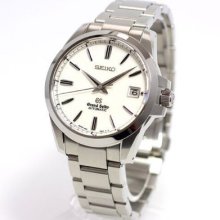 Grand Seiko Mechanical Steel 39.4mm Watch - White Dial, Stainless Steel Bracelet SBGR055 Sale Authentic