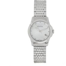 Gucci G Timeless Ladies Stainless Steel 27 Mm Watch Ya126504