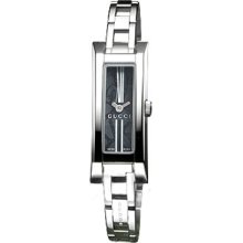 Gucci Stainless Steel Gucci Black Dial Ya110502