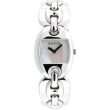 Gucci Women's 121 Marina Chain Small Mother of Pearl Watch