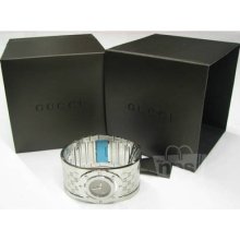 Gucci Ya112401 Women's $795 Twirl Brown Dial Watch