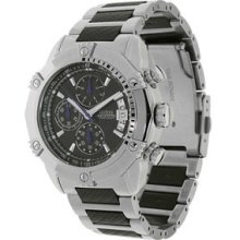 Guess Chronograph St. Stell And Carbon Fiber U18507g2