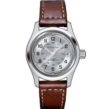 Hamilton H70455553 Watch Khaki Field Mens - Silver Dial