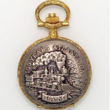 Hamilton Ladies Gold Filled Railroad Pocket Watch/pendant Machinists Aerospace Q