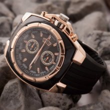Handsome Men Boy Sport Quartz Wrist Watch Casual Analog Hours Clock Sub Dial
