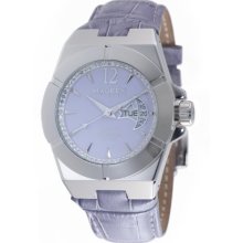 Haurex Italy Women's 8A340dl1 Yacht Moon And Star Lilac Dial Watch