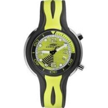 Helix HX265-01S08S Air Bubble Yellow Dial Ladies Watch