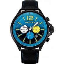 HLW2280-5 Holler Mens Turquoise Chronograph Watch