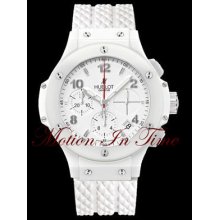 Hublot Big Bang Aspen All White Ceramic 41mm Chronograph Automatic 341.ch.230.rw